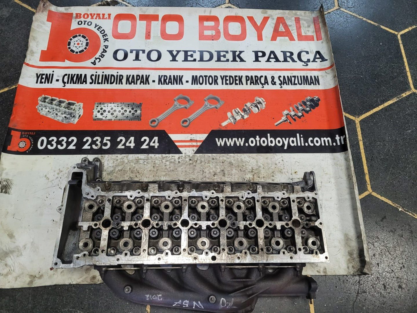 BMW 3 Serisi F30 / E90 325d 330d 3.0 Dizel N57 (11127800001) Silindir Kapağı – Orijinal Çıkma