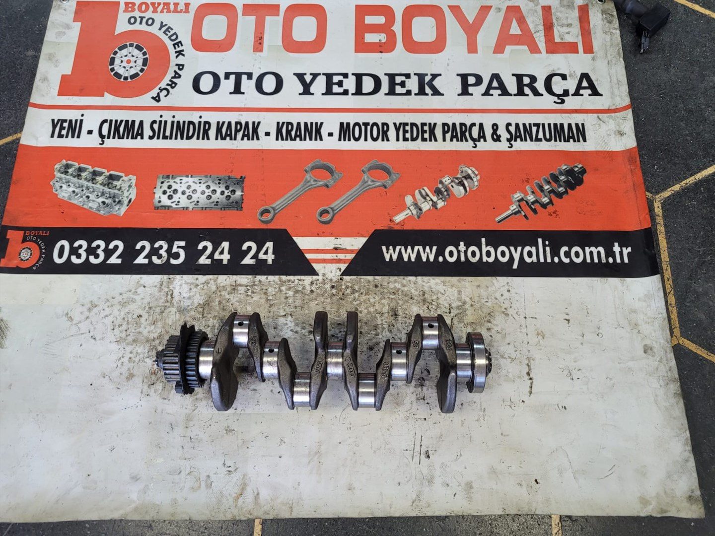 Volkswagen Golf / Passat 1.6 TDI (04L105021B / 04LB) Krank Mili – Orijinal Çıkma