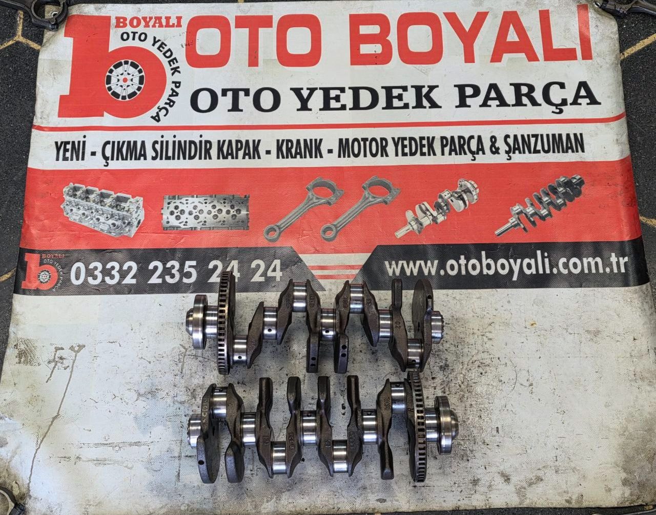 Audi A4 1.8 / 2.0 TFSI Krank Mili (06H105021K / 06HP) – Orijinal Çıkma