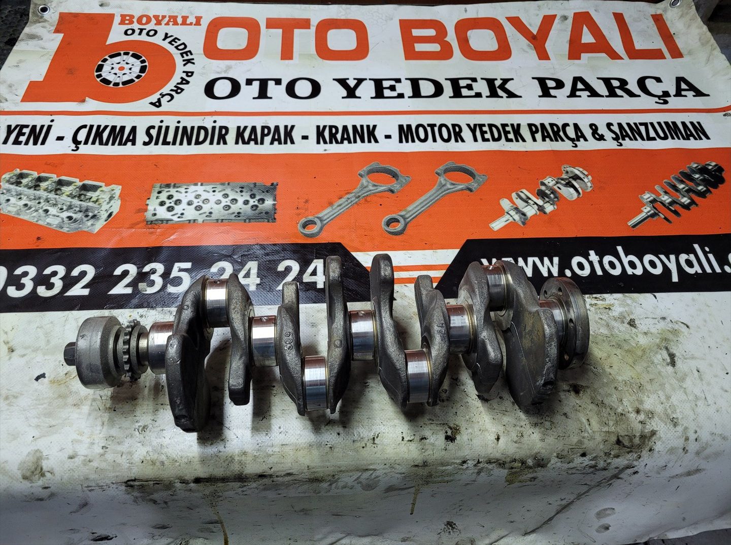 BMW 1 Serisi F20 / E87 1.6 N13 Turbo (11217561273 / 509) Krank Mili – Orijinal Çıkma