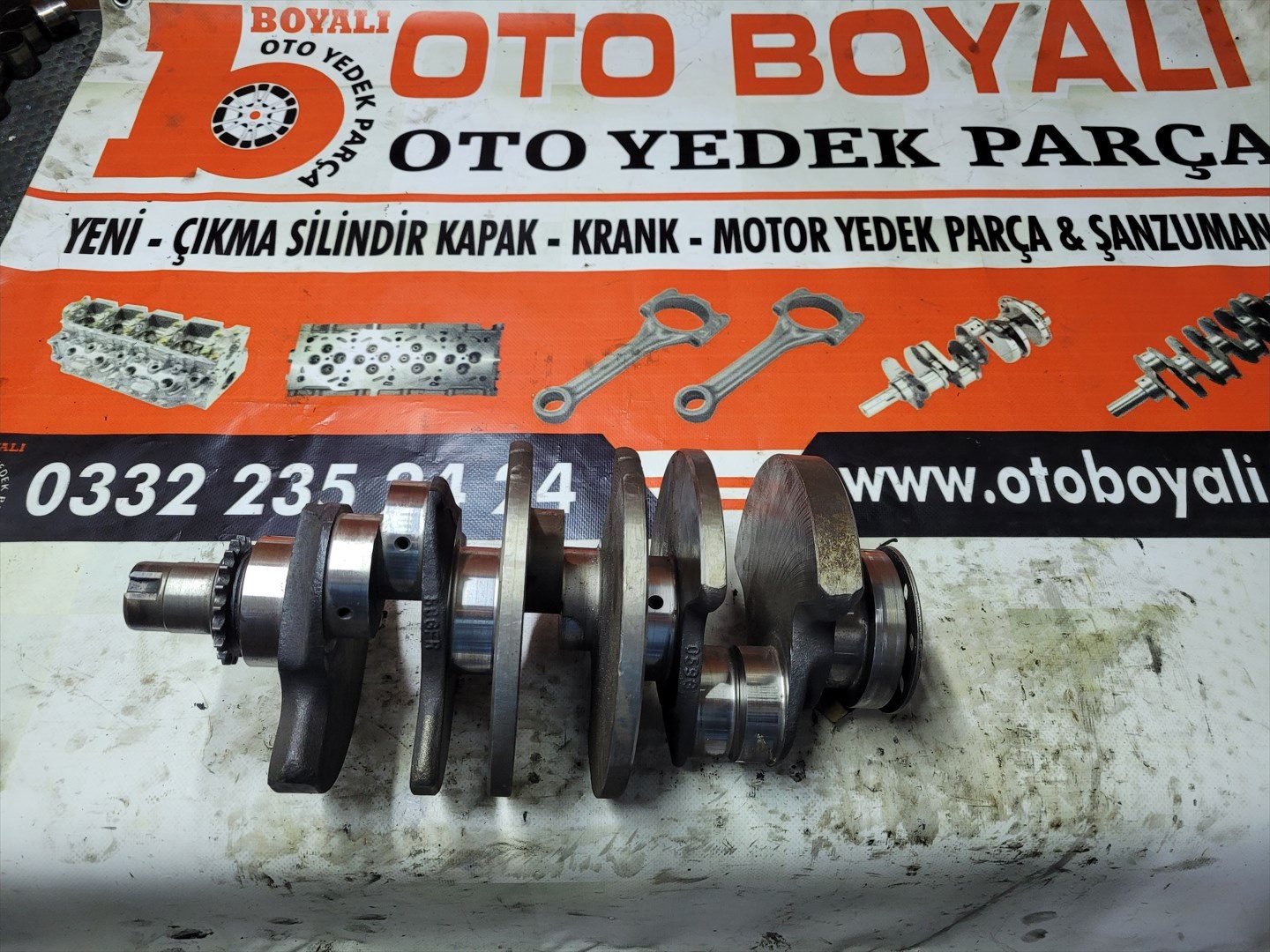 Audi A4 / A6 2.5 V6 TDI (059105019E / 059G) Krank Mili – Orijinal Çıkma