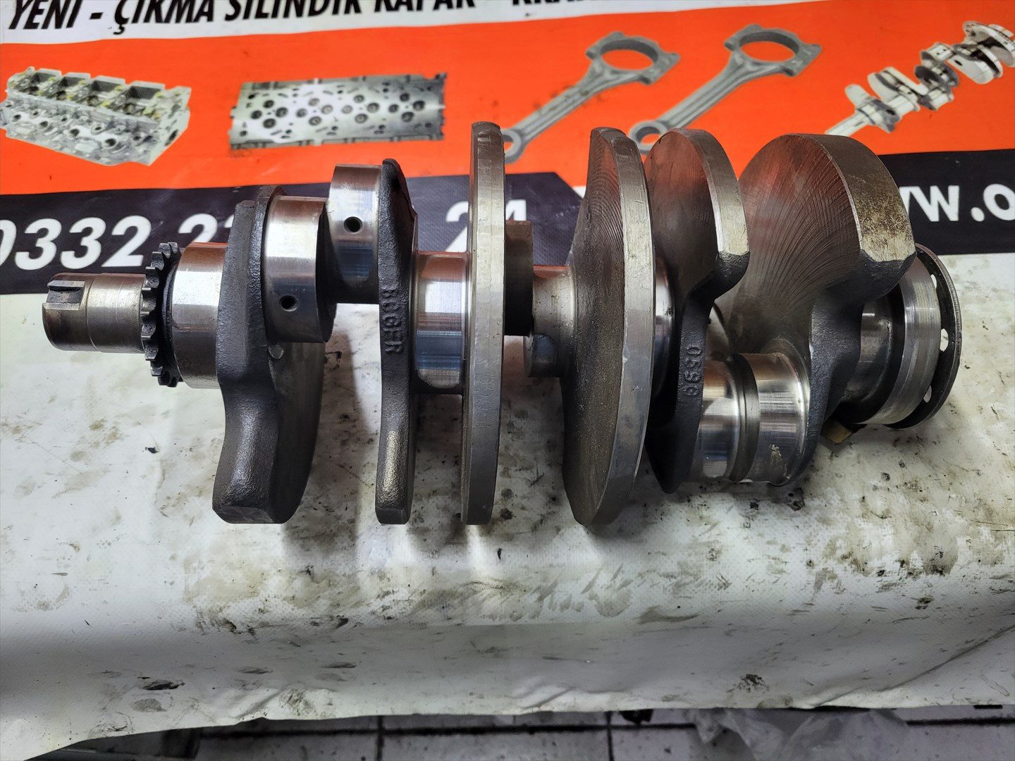 Audi A4 / A6 2.5 V6 TDI (059105019E / 059G) Krank Mili – Orijinal Çıkma