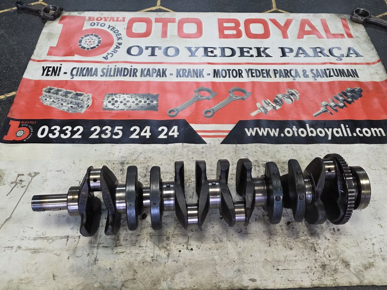 BMW 3 Serisi E90 / E46 330i 3.0 M54 (1403866 / 11211403867) Krank Mili – Orijinal Çıkma