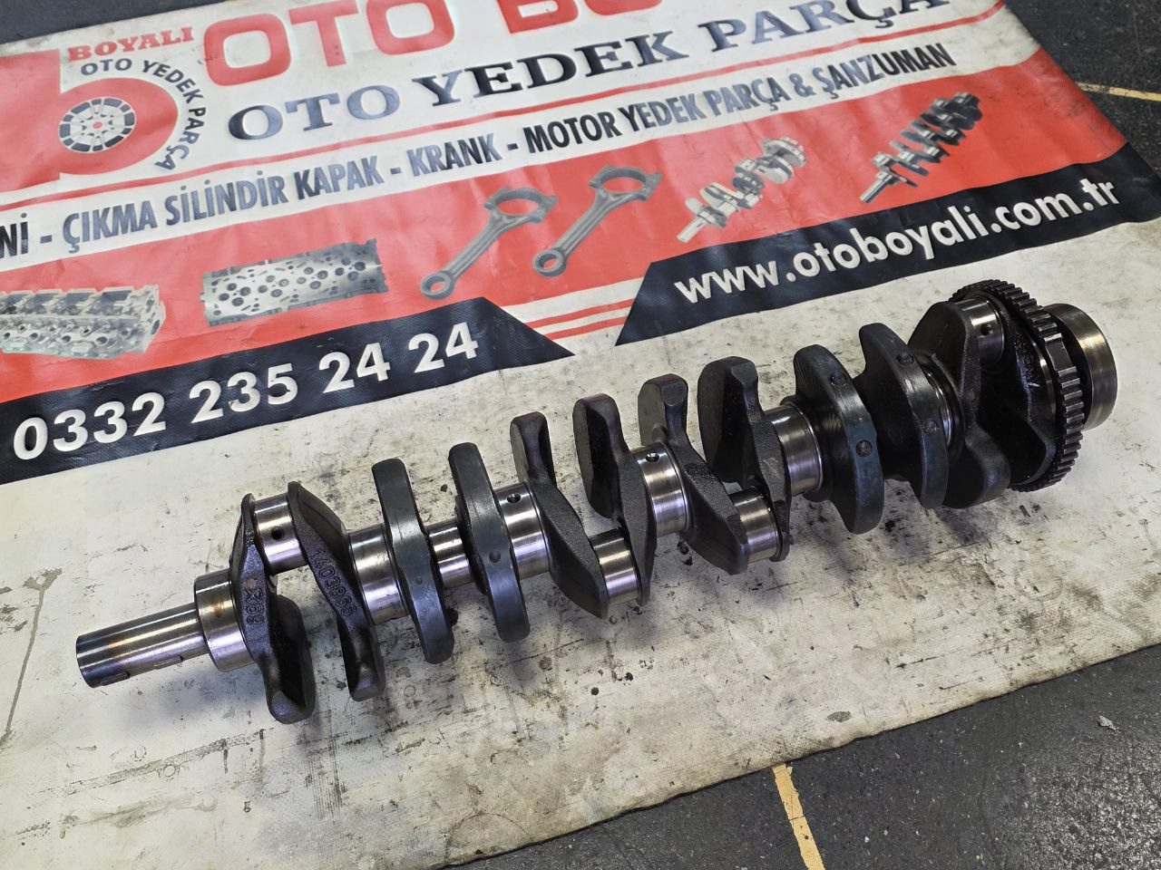 BMW 3 Serisi E90 / E46 330i 3.0 M54 (1403866 / 11211403867) Krank Mili – Orijinal Çıkma
