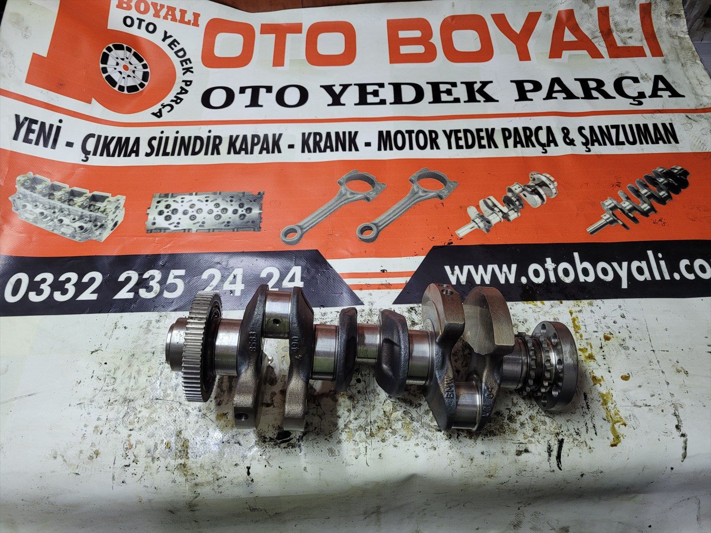 Krank Mili B37 11218583491 Orijinal Cikma