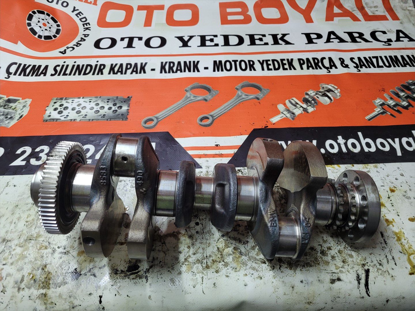 Krank Mili B37 11218583491 Orijinal Cikma
